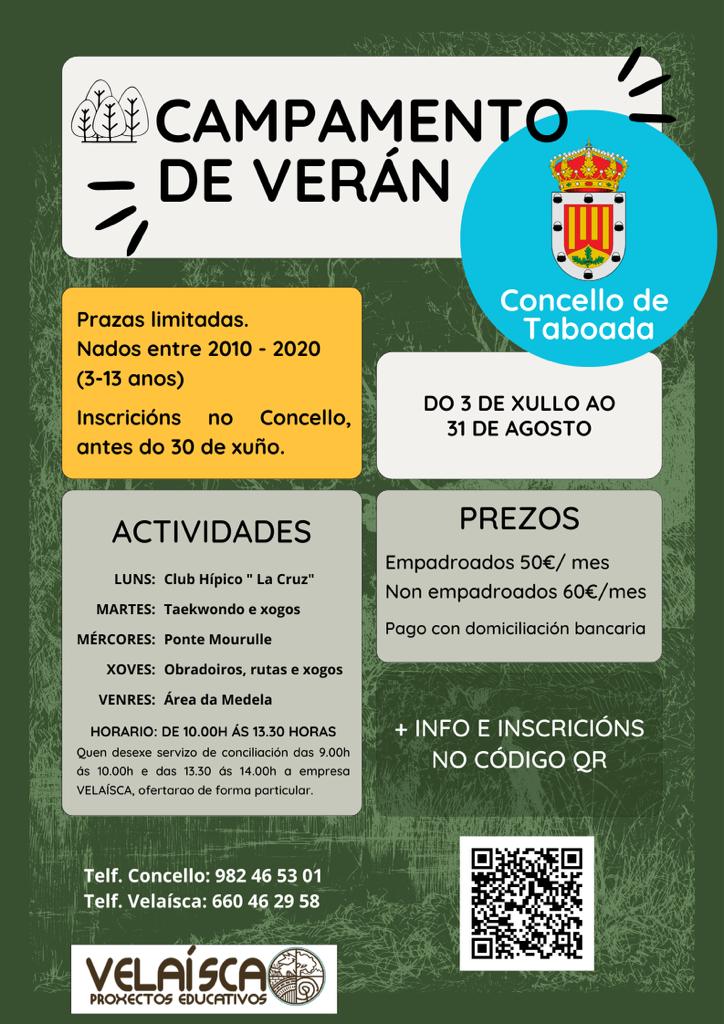 Informacin campamento vern